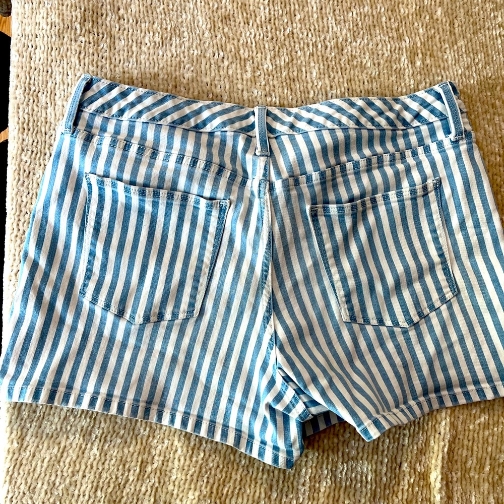 Universal thread Jean shorts - striped